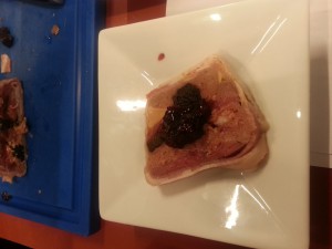 Pate van wild met foie gras en pruimen